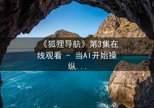 《狐狸导航》第3集在线观看 - 当AI开始操纵人类命运